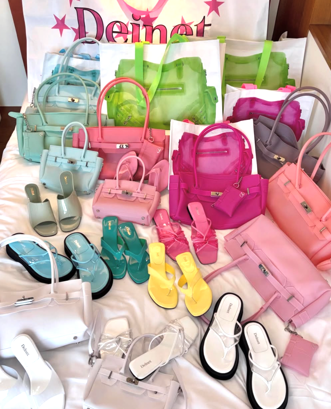 [韓國代購] DEINET Jelly Two-Way Bag 果凍包