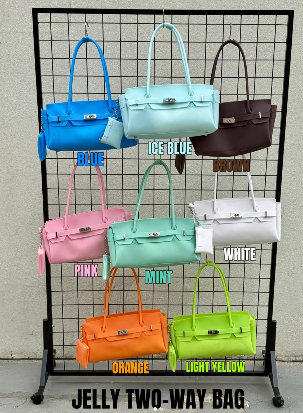 [韓國代購] DEINET Jelly Two-Way Bag 果凍包