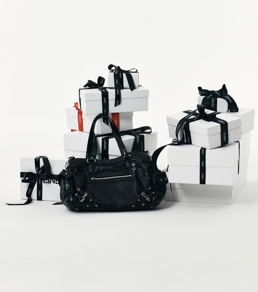 [韓國代購] DEINET STUD POCKET BIG BAG (截單日後3-4星期到貨)