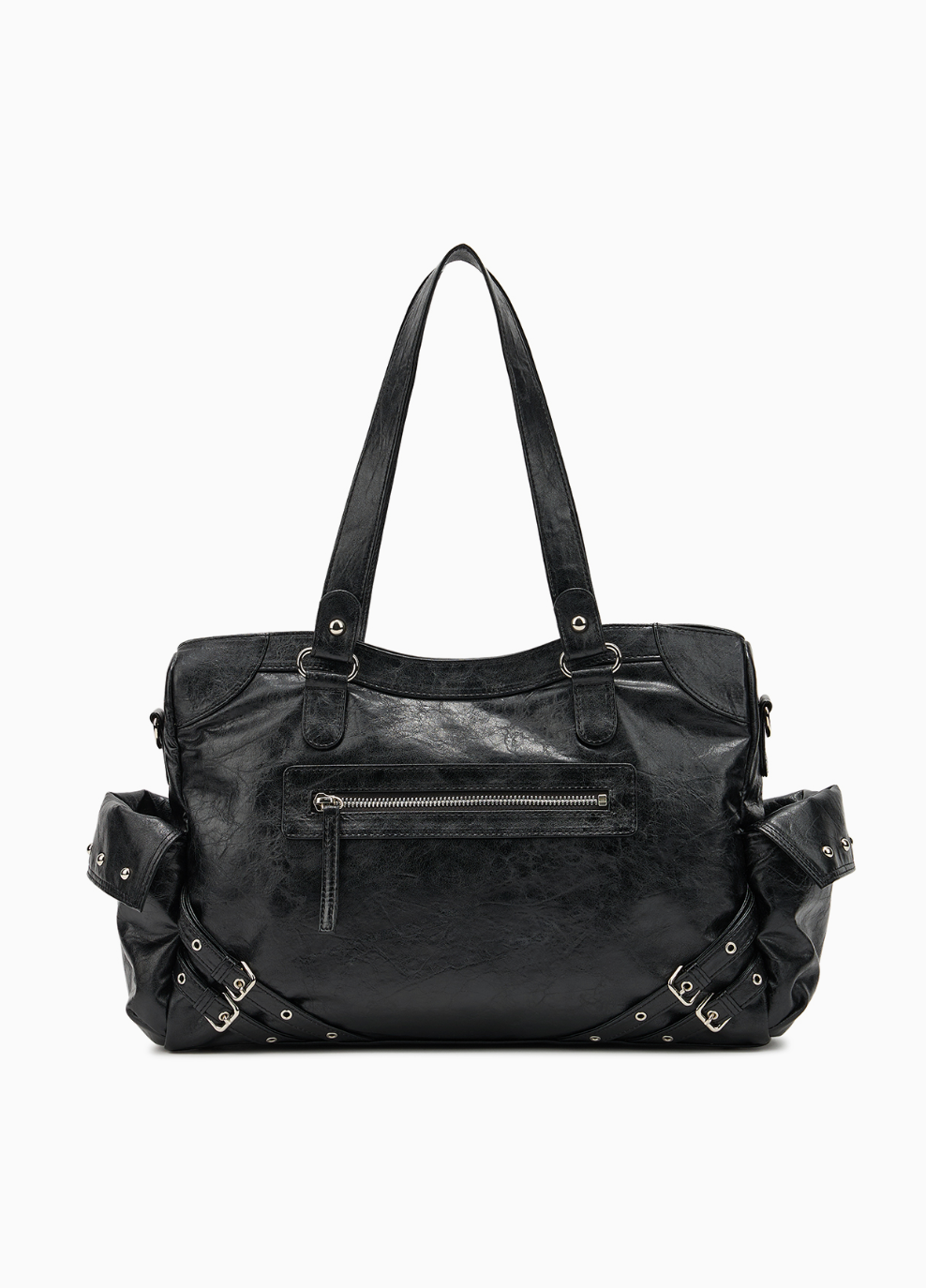 [韓國代購] DEINET STUD POCKET BIG BAG (截單日後3-4星期到貨)