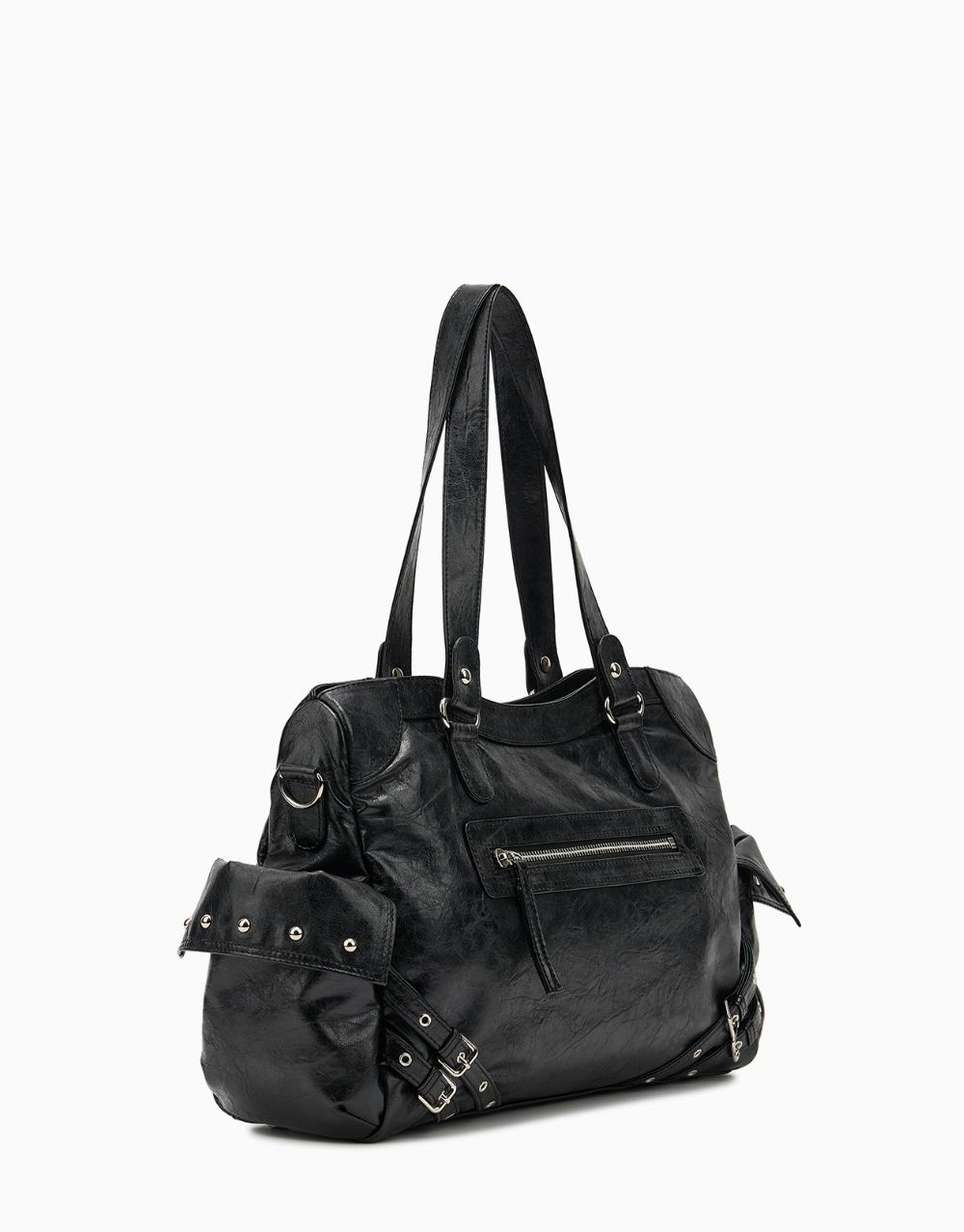 [韓國代購] DEINET STUD POCKET BIG BAG (截單日後3-4星期到貨)
