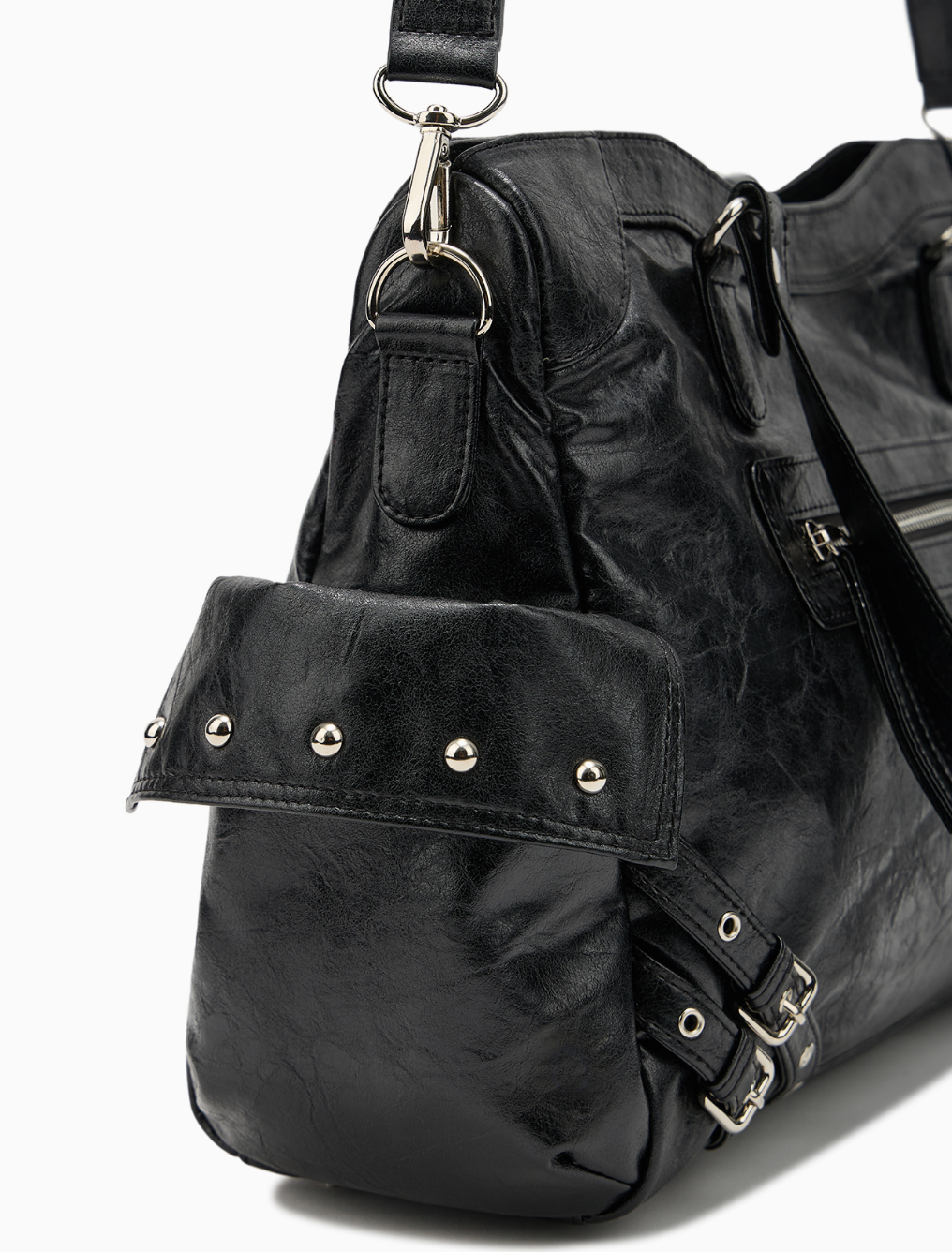 [韓國代購] DEINET STUD POCKET BIG BAG (截單日後3-4星期到貨)