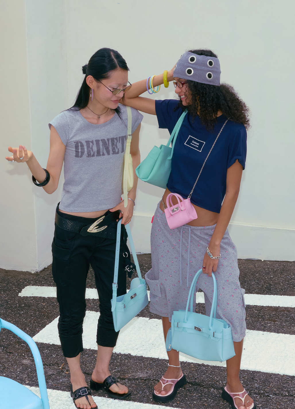 [韓國代購] DEINET JELLY TWO-WAY MIDDLE BAG (截單日後3-4星期到貨)