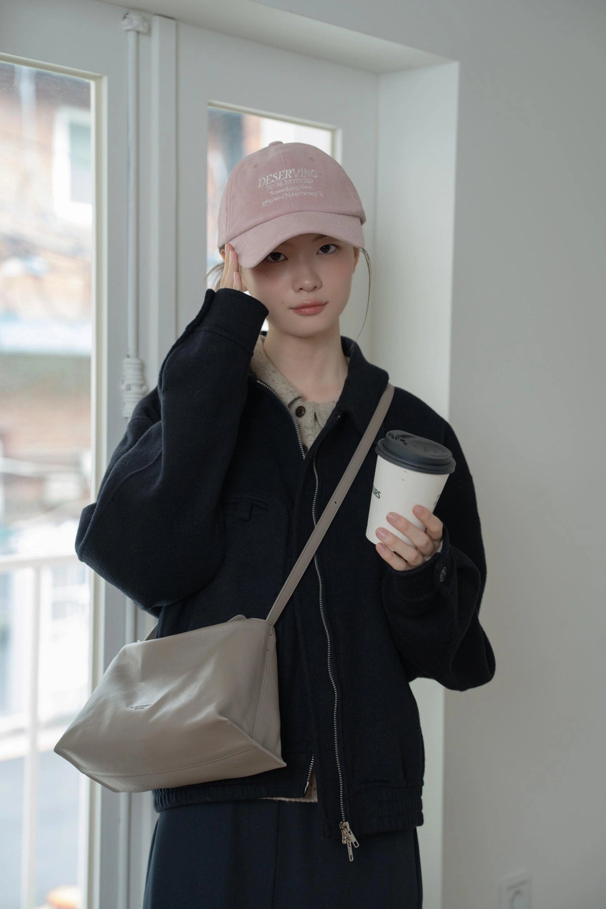 [韓國東大門代購] Bucks & Leather #BL002 Bread Bag (S/M)