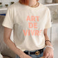 T975 VIVRE CROP TEE