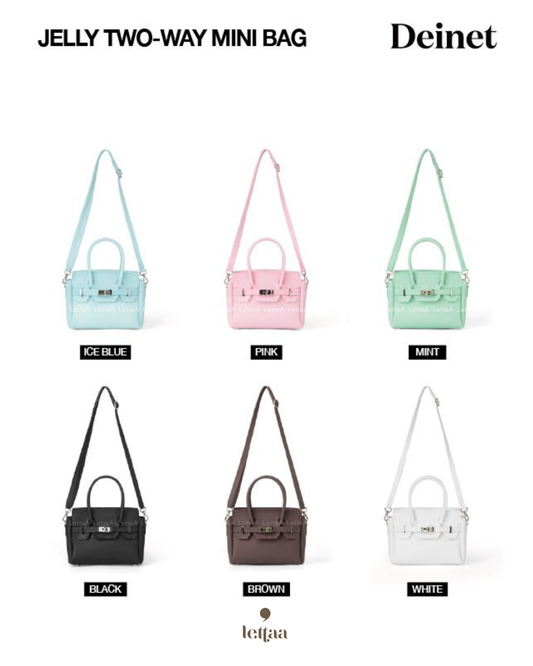 [韓國代購] DEINET Jelly Two-Way Mini Bag 果凍包 (Mini Size) (截單日後1-2星期到貨)