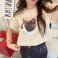 TH102 90S MEOW TEE