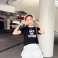 T975 VIVRE CROP TEE