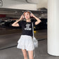 T975 VIVRE CROP TEE