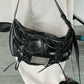 【韓國代購】Matin Kim HALF SHIRRING RIBBON ROUND BAG 蝴蝶結款包