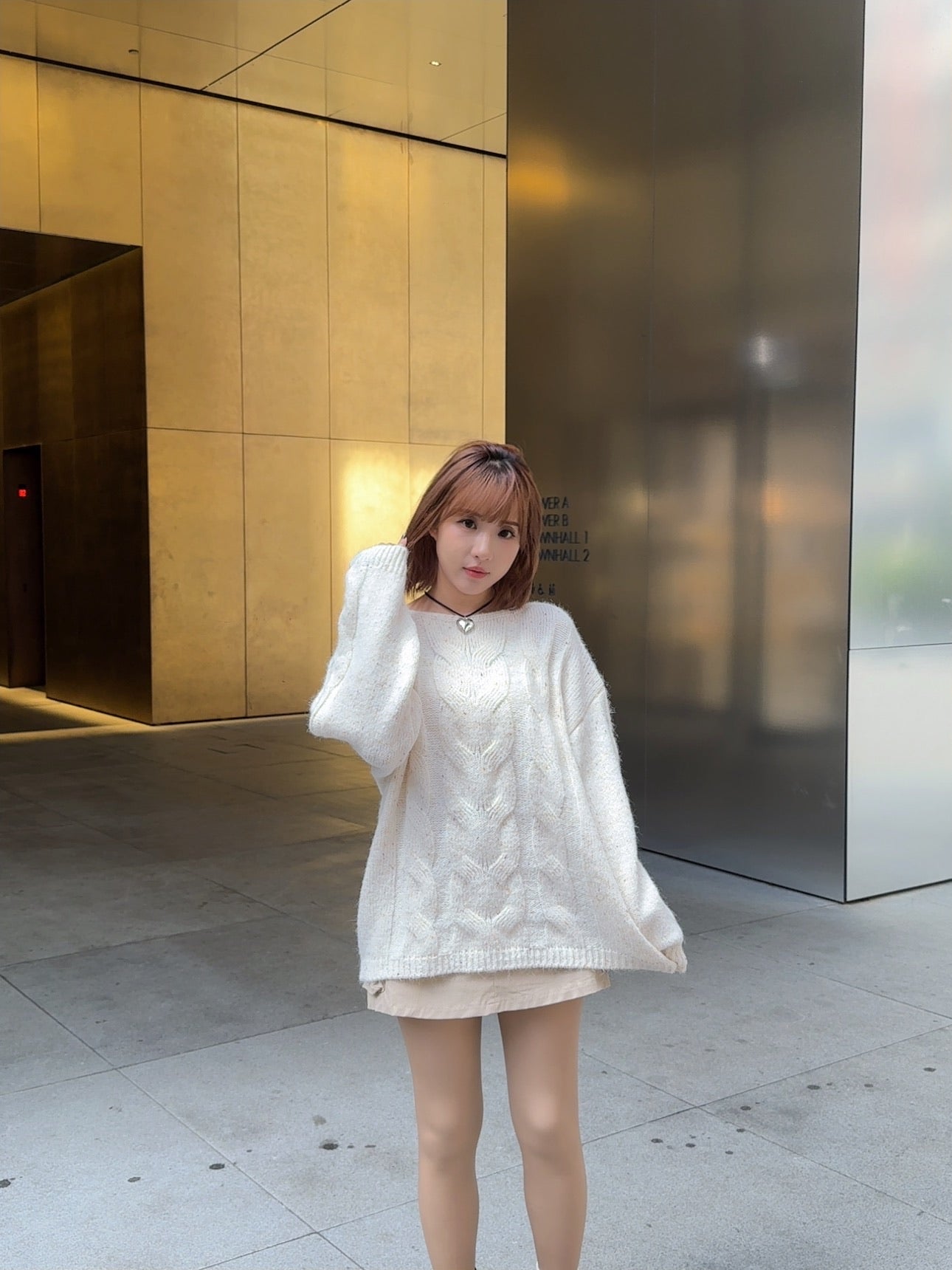 T1032 BE A PART SWEATER