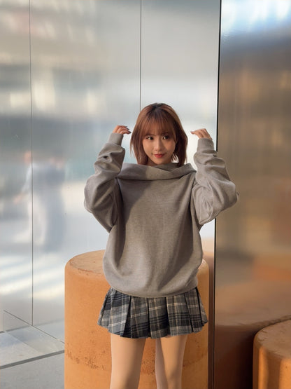 T1036 2 WAYS CHIC HOODIE