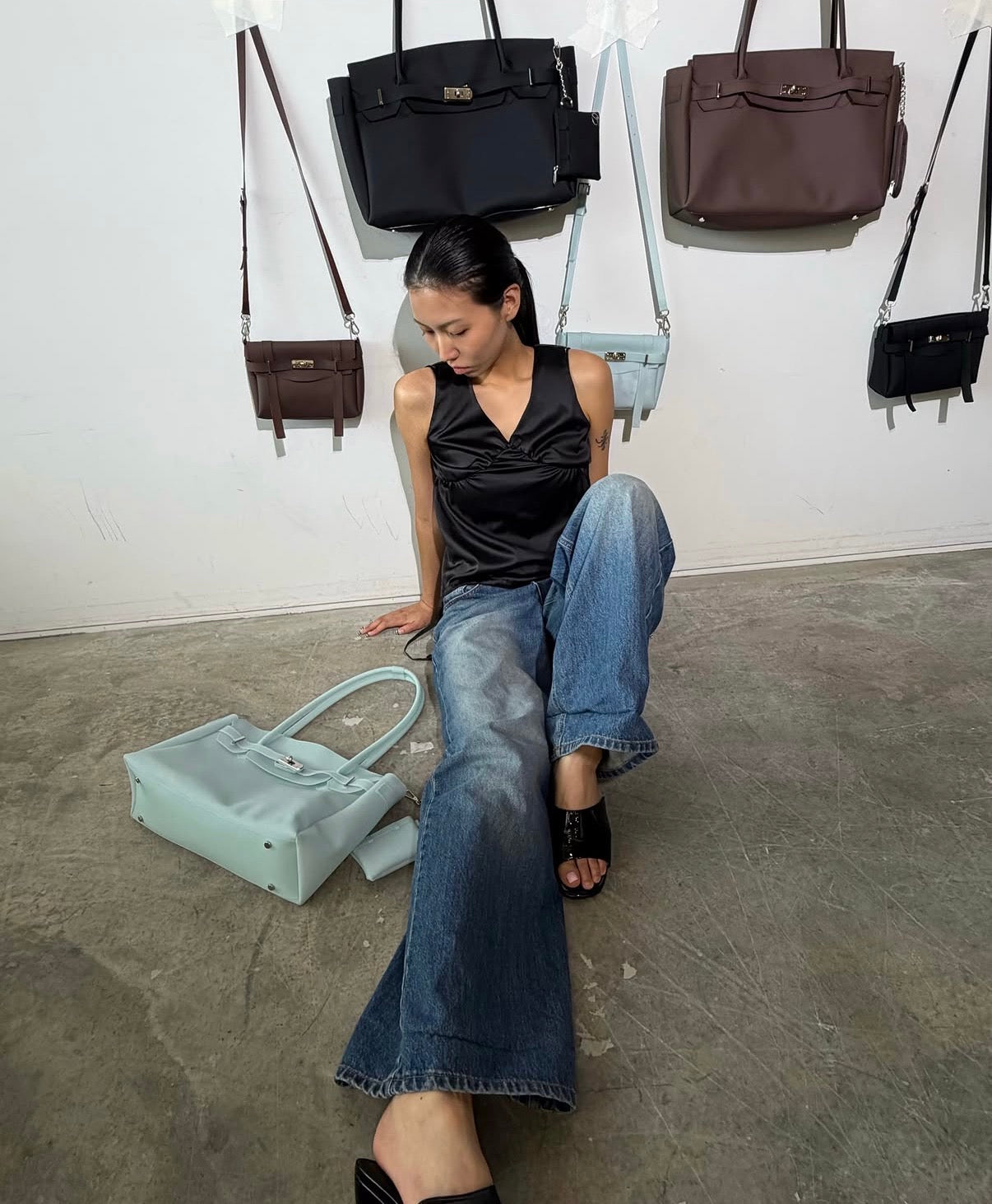 [韓國代購] DEINET Jelly Two-Way Big Bag 果凍包(大Size) (截單日後3-4星期到貨)