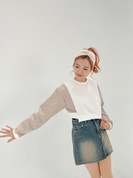 J307 MADRINE DENIM SKIRT