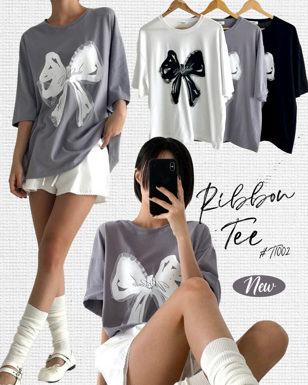 T1002 RIBBON TEE