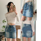 J318 DENIM SKIRT