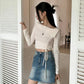 J318 DENIM SKIRT