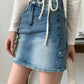 J318 DENIM SKIRT