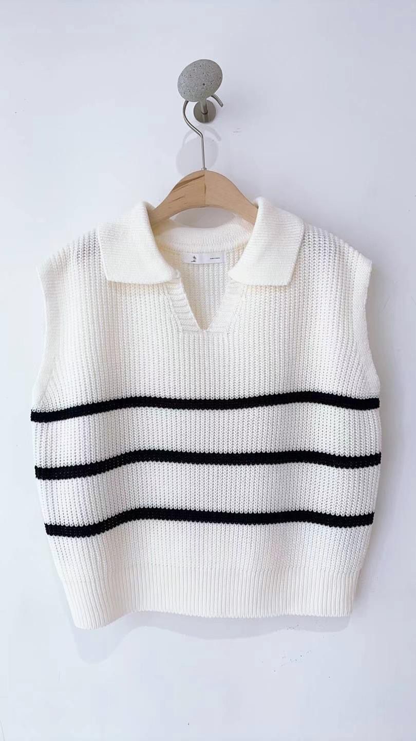 T1027 SAILOR KNIT VEST