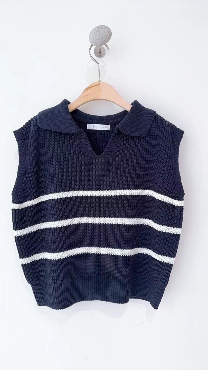 T1027 SAILOR KNIT VEST