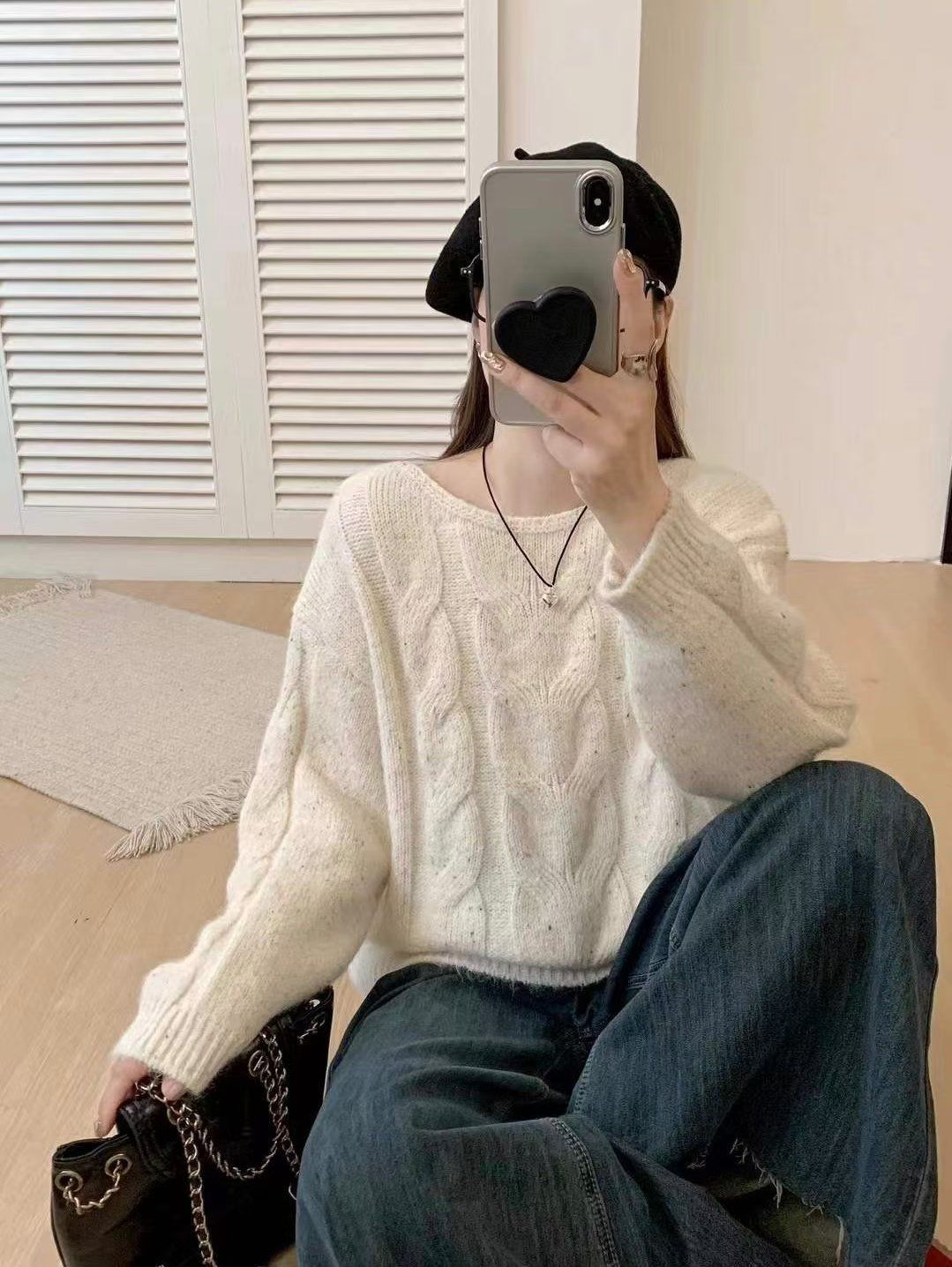 T1032 BE A PART SWEATER