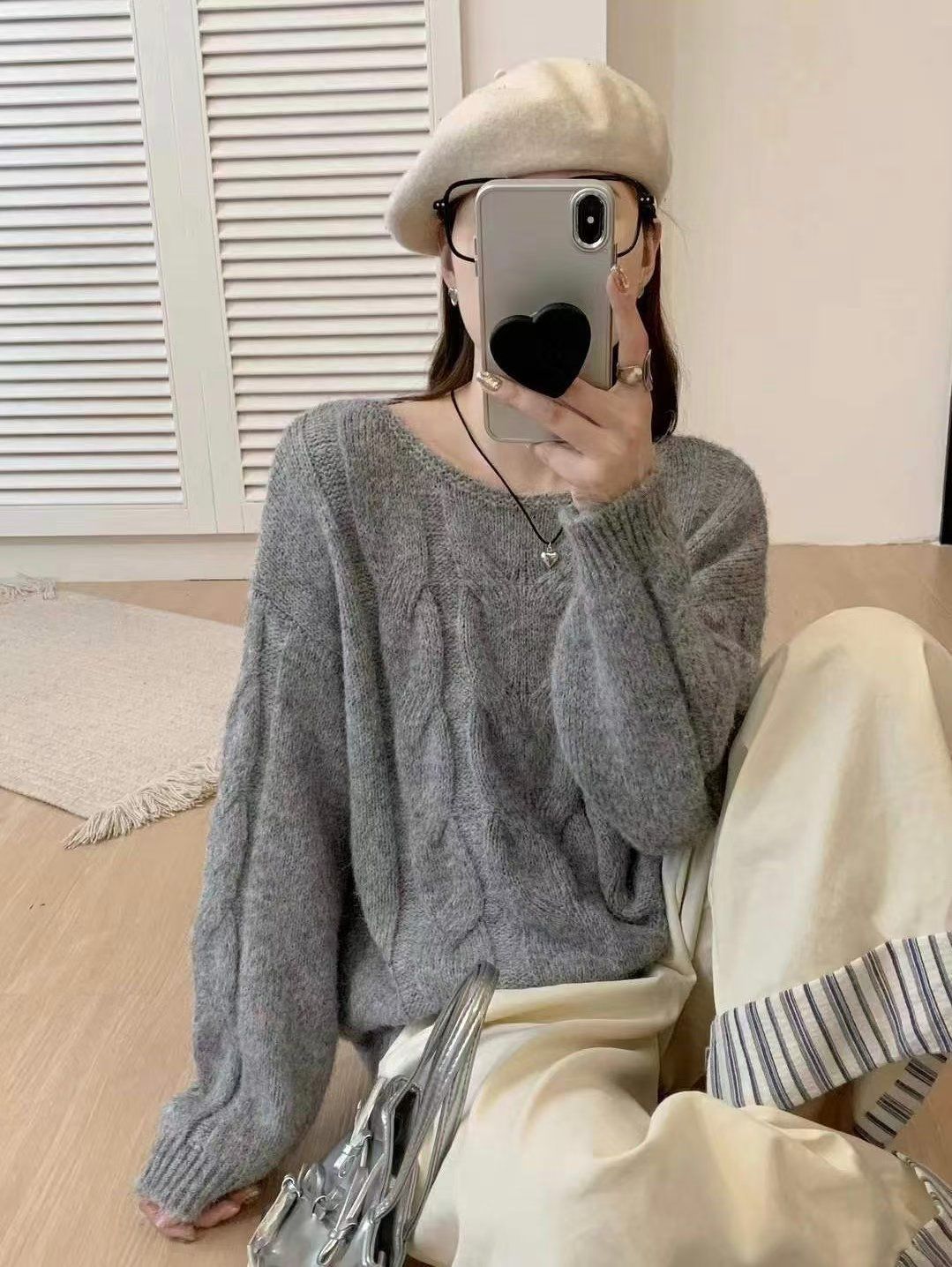 T1032 BE A PART SWEATER