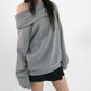 T1036 2 WAYS CHIC HOODIE