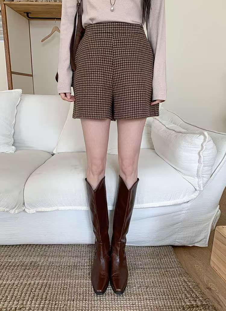 B337 BROWN SKIRT
