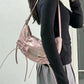 【韓國代購】Matin Kim HALF SHIRRING RIBBON ROUND BAG 蝴蝶結款包