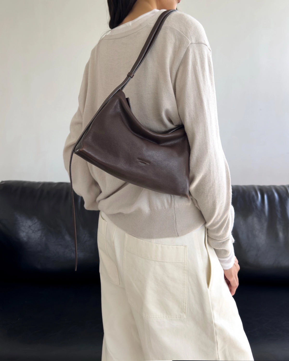 [韓國東大門代購] Bucks & Leather #BL002 Bread Bag (S/M)
