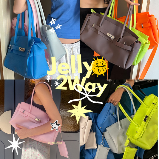 [韓國代購] DEINET Jelly Two-Way Bag 果凍包