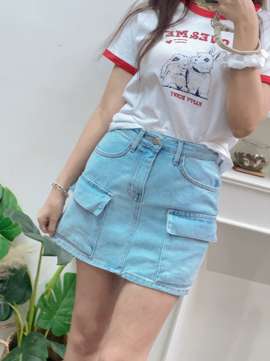 J288 LISA DENIM SKIRT