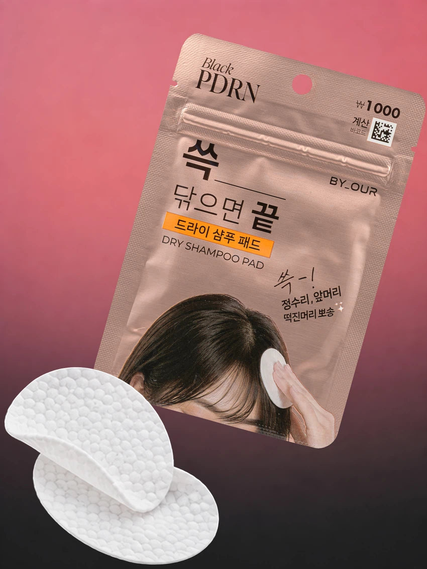 [韓國直送] 懶人恩物‼️油頭扁塌髮救星⭐ 3秒蓬鬆乾洗髮棉片 PDRN Dry Shampoo Pad