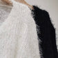 T697 FIZZY CROP CARDIGAN