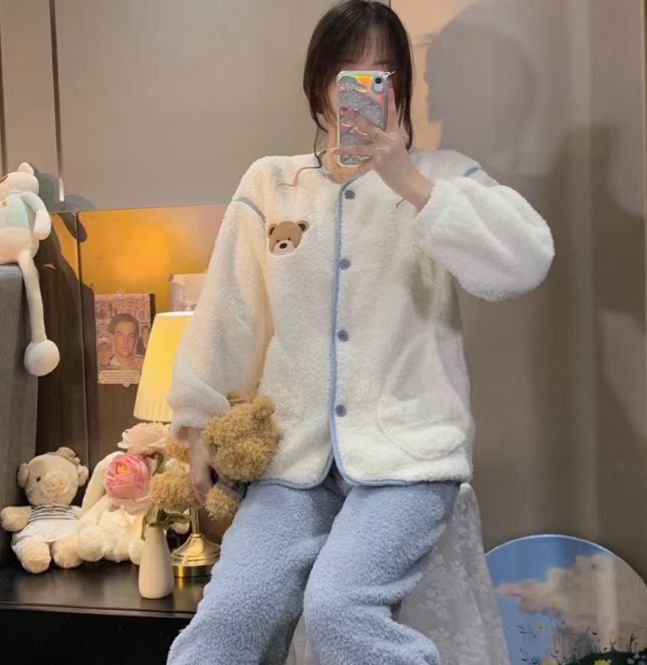 T682 BLUE BEAR PAJAMAS