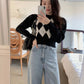 T684 CHIC KNIT TOP