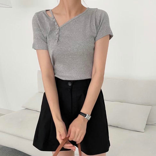 T758 MANNER SHORT TOP