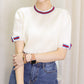 T470 FRANCE KNIT TOP