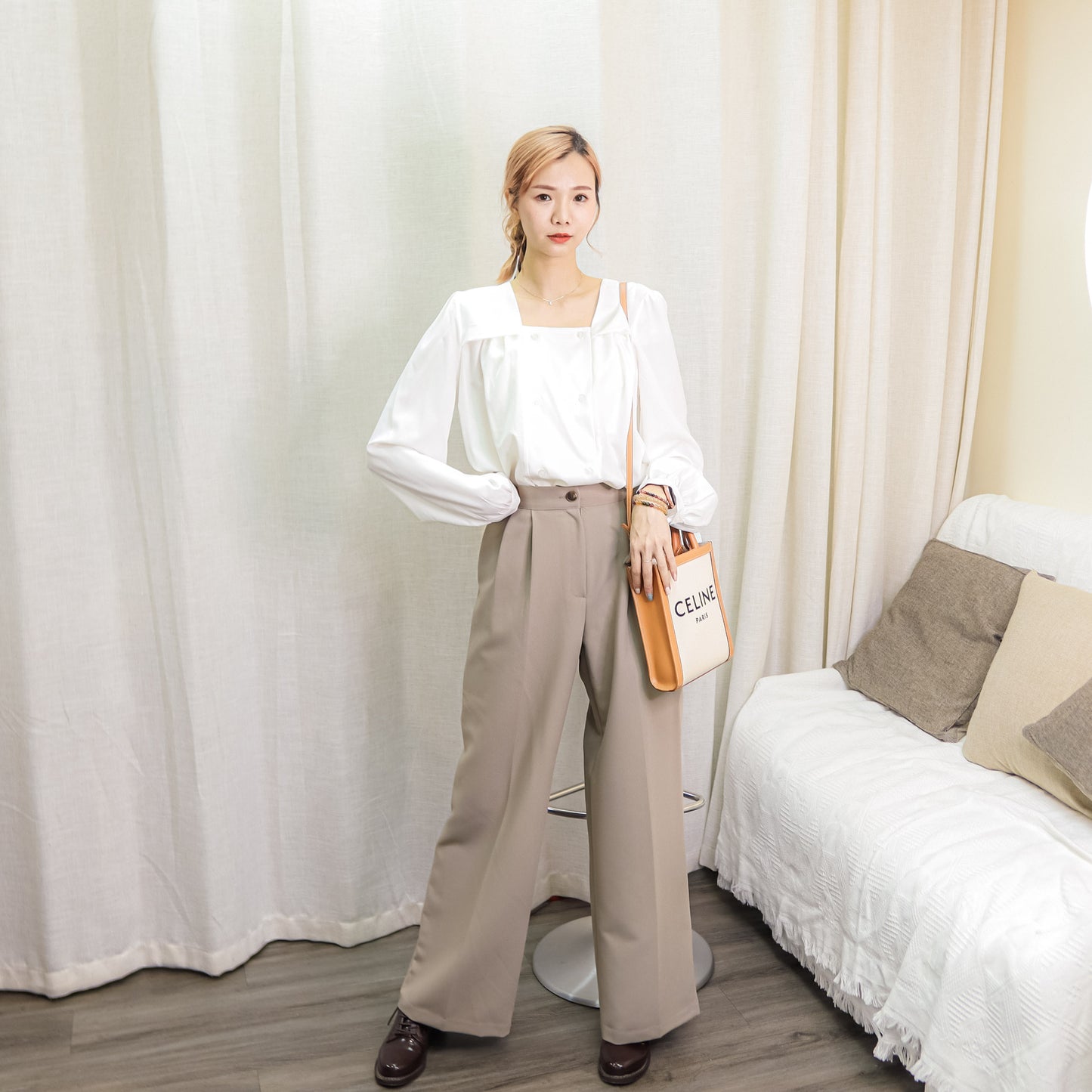 B155 KOREA TROUSERS