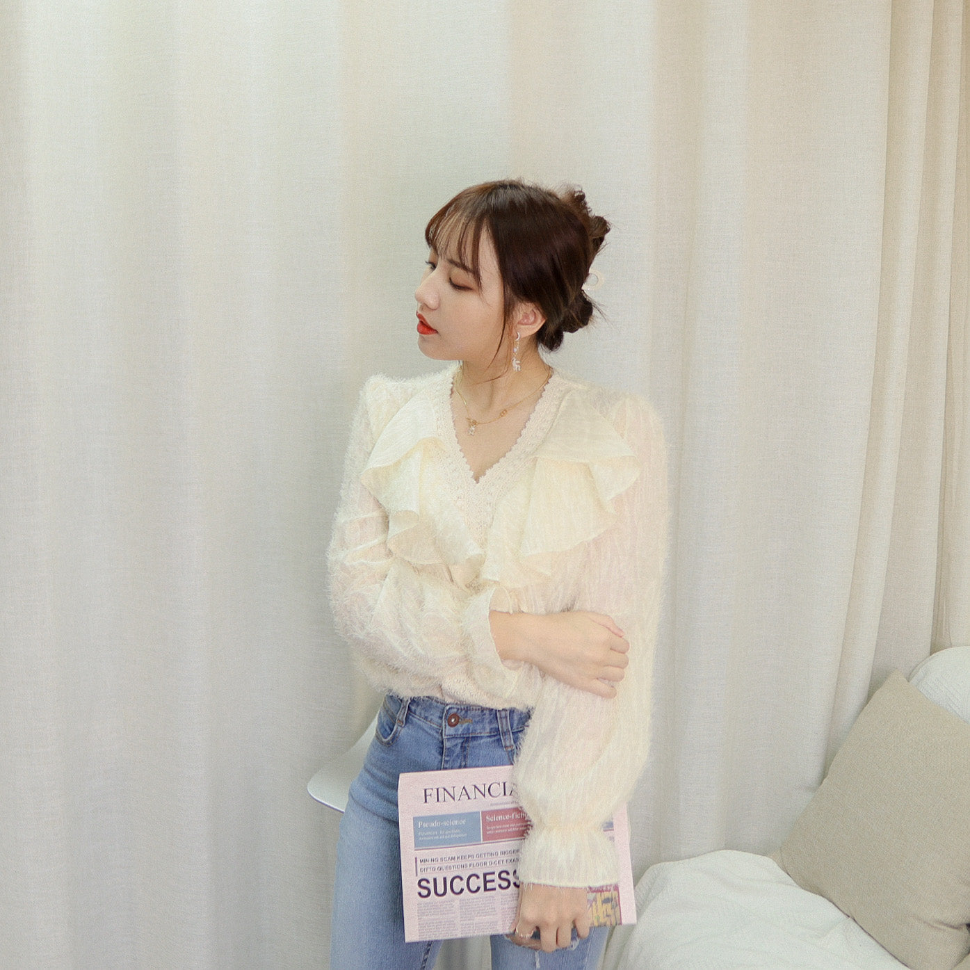 T455 CAKES BLOUSE