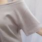 #T287 THIS FEELING OFF SHOULDER TOP - Letta A
