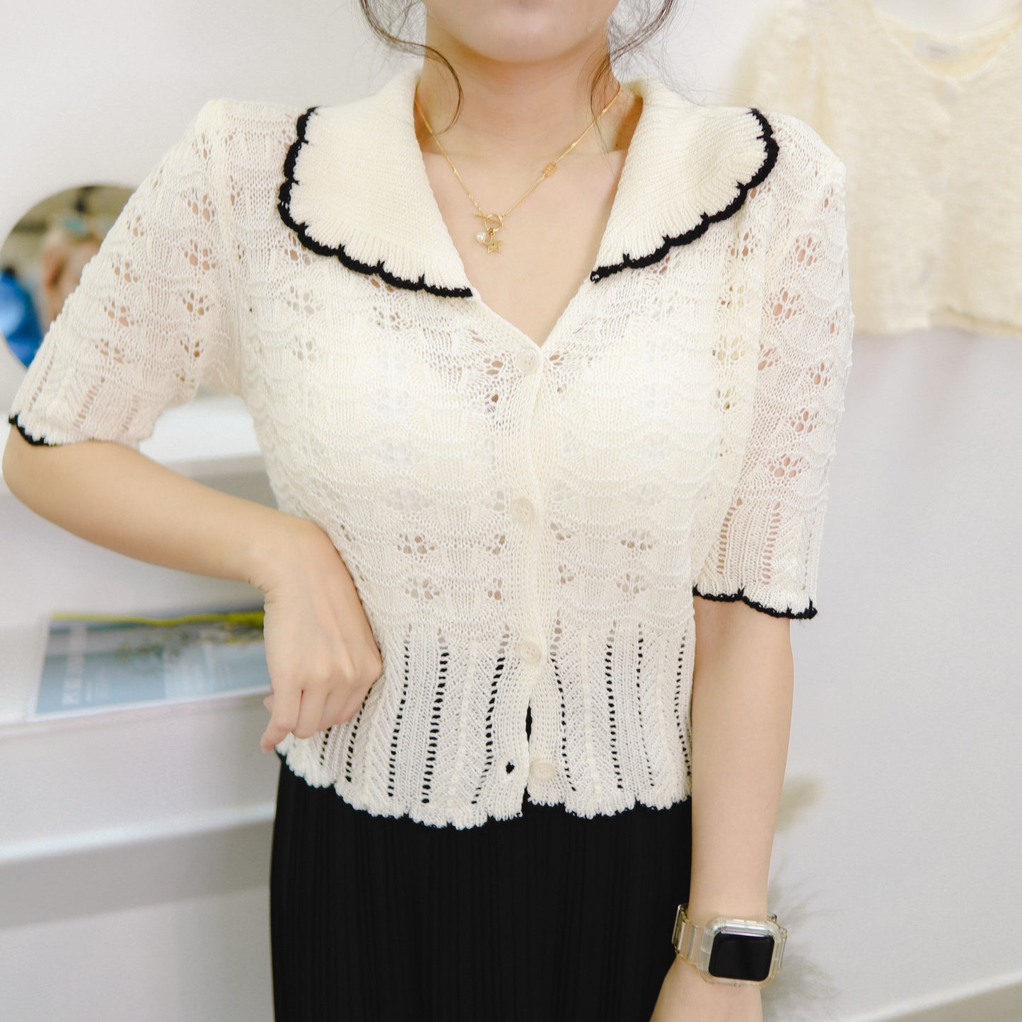 T549 COLLIN KNIT TOP