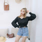 #T214 LOOK AT ME SEE-THROUGH TOP - Letta A