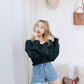 #T214 LOOK AT ME SEE-THROUGH TOP - Letta A