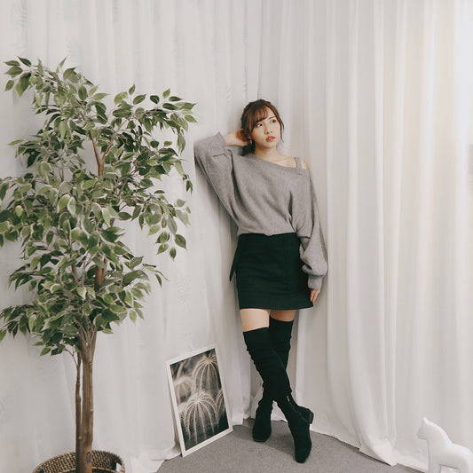 #B074 STOP ME SKIRT - Letta A