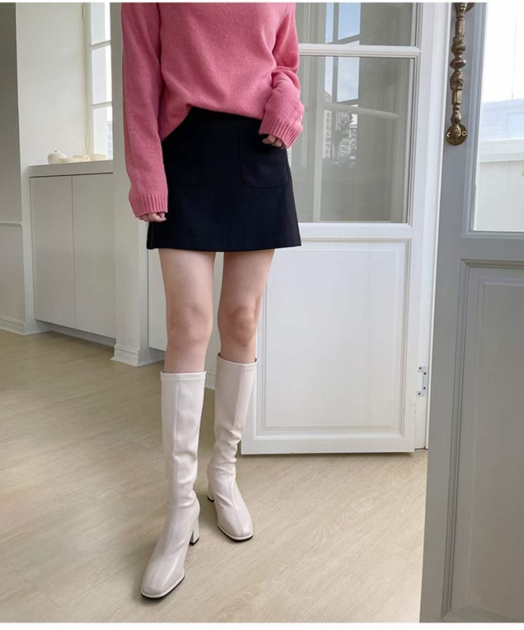 SE029 MILKY BOOTS