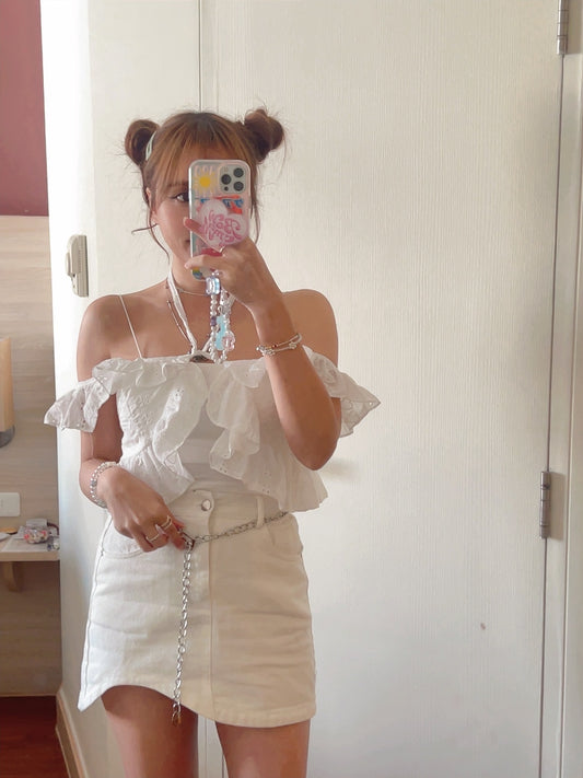 TH089 WAVEY SKIRT