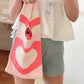 TH049 HEART ATTACK KNIT BAG