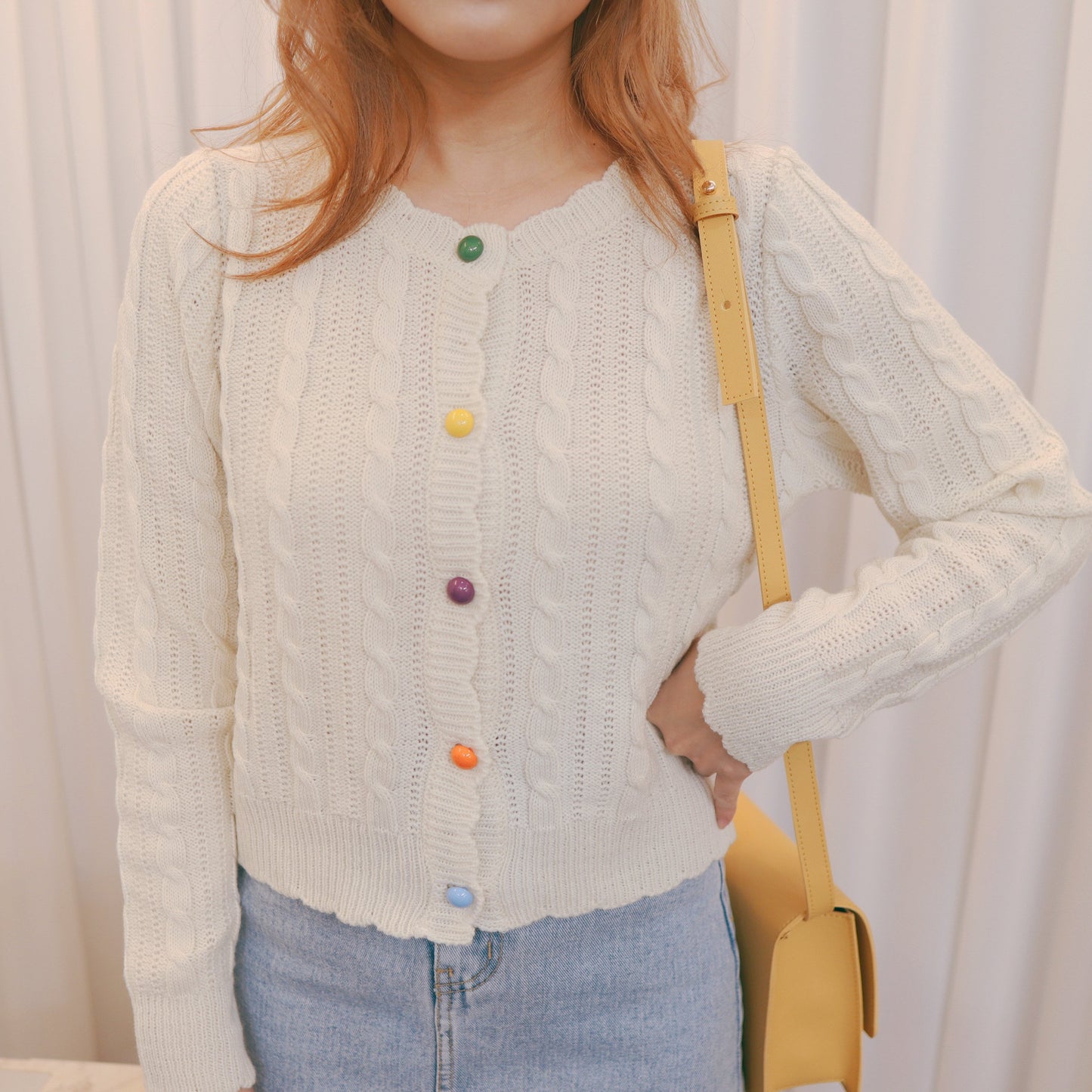 #C026 M&M KNIT OUTER - Letta A