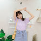 T518 POLO KNIT TOP